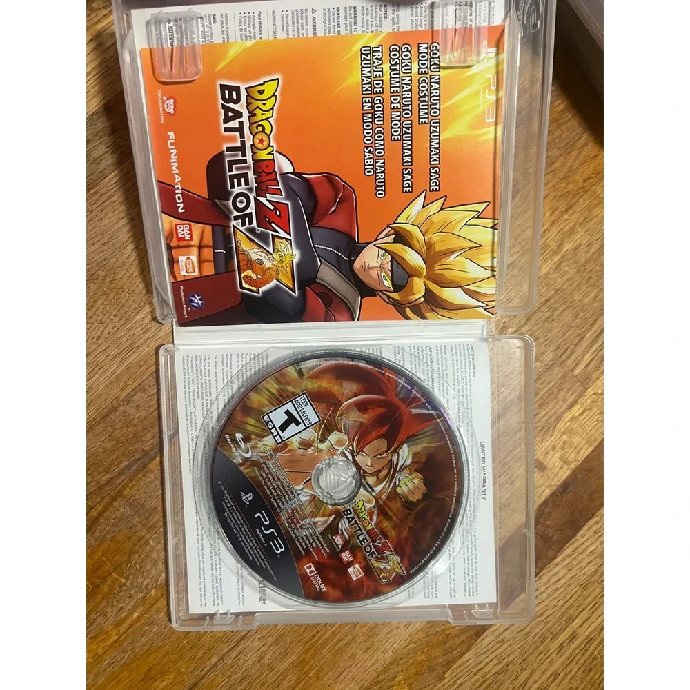 Dragon Ball Z Battle of Z Sony PS3 PlayStation 3 Game Bandai Namco Fighting CIB